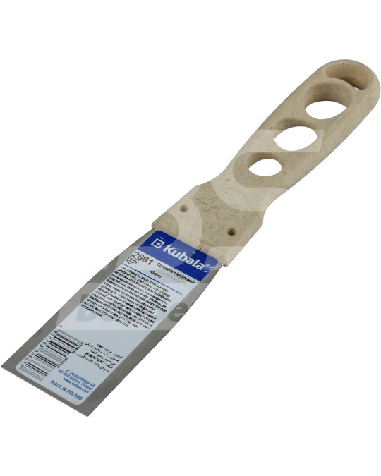 Spatel 40 mm RVS handvat houtcomposiet Kubala EKO LINE foto