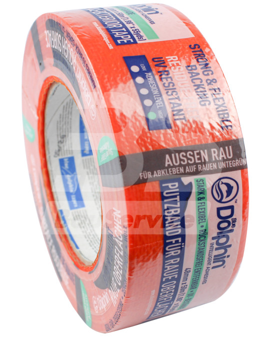 Ragasztó szalag 48 mm x 50 m narancskék delfin durva surfacac 21337 fotó