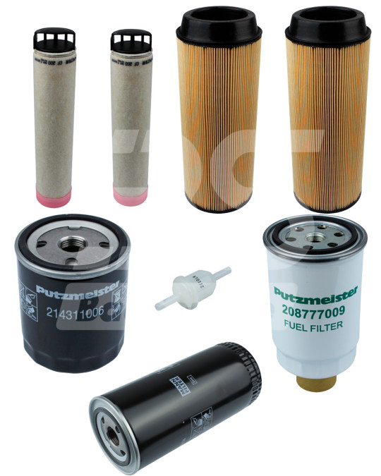 Комплект фільтрів Putzmeister М740/1/2 фото