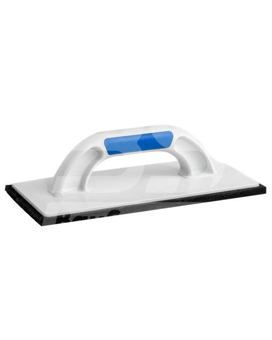 Kunststof rasp 140x280 mm sponsachtig zwart rubberen sponshandvat G-17 (ABS) Kubala foto