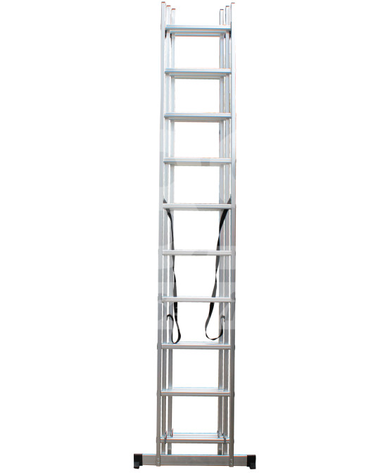 Retractable ladder 3x8 steps photo