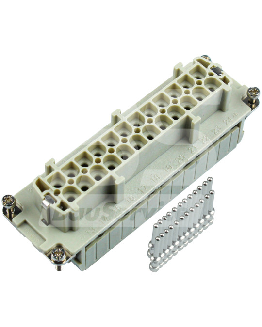 Elektrisch aansluitinzetstuk (VT) 24-polig foto