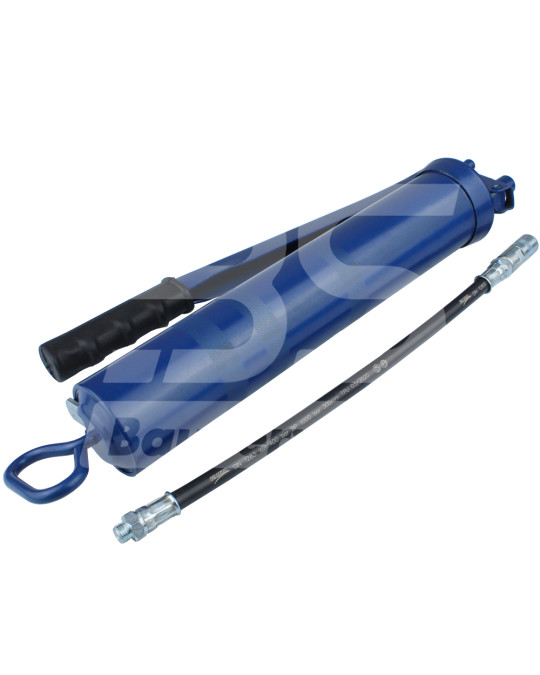 Vetspuit met hendel en slang Putzmeister Origineel foto