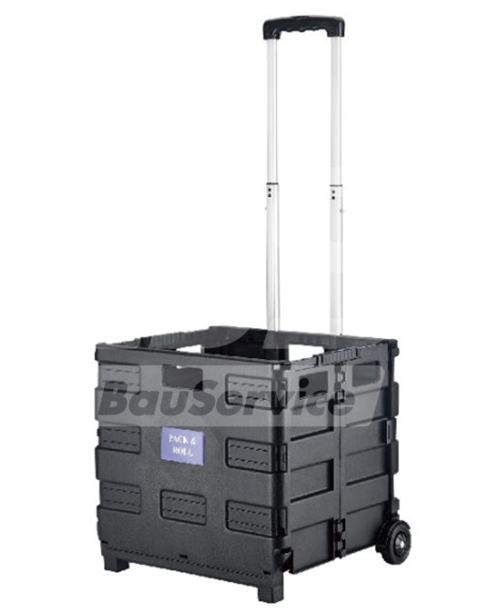 Zusammenklappbarer Einkaufswagen (bis 35 kg) Foto