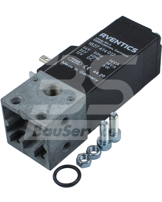 Válvula pneumática 12V 3/2" (solenóide) Putzmeister М740/1/2/3/4 Original foto