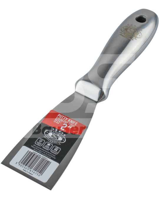 Spatola 50 mm manico in metallo in acciaio inox Olejnik foto