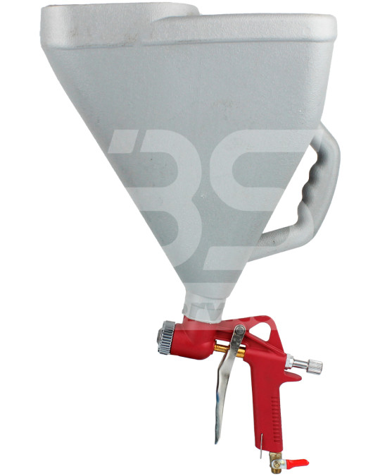 Pistola de pulverização pneumática para reboco, pintura e gesso decorativo Graco Texture Hopper (Analog) foto