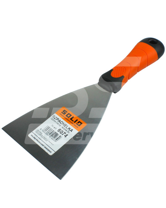 Шпатель 100 мм нержавіюча сталь SOLID фото