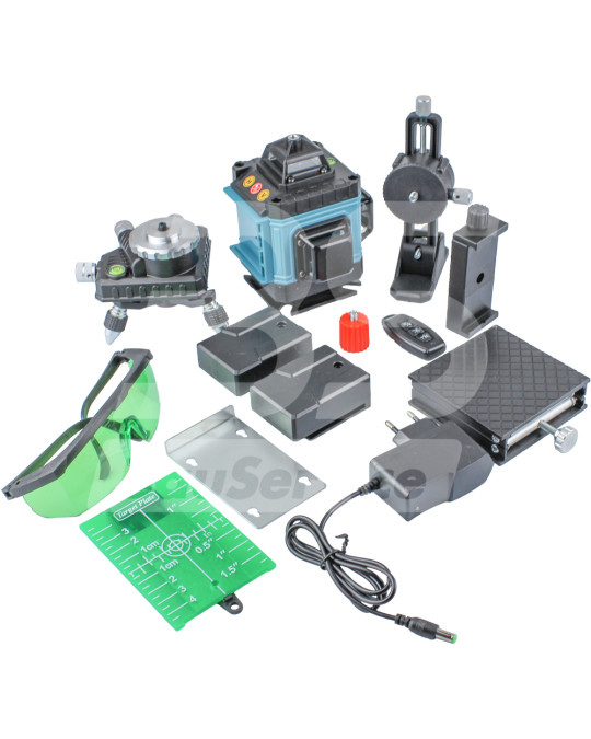 Рівень лазерний 16 ліній 4D YC-6016 фото