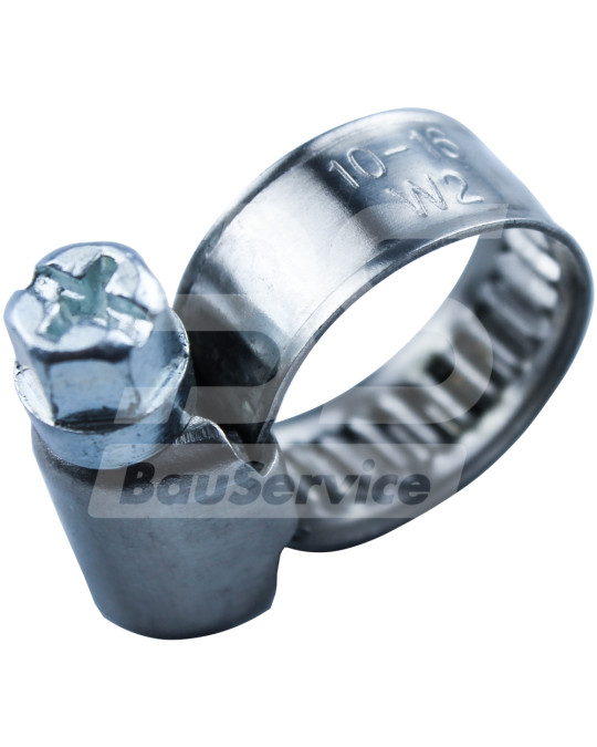 Csigahajtású bilincs 10/16 mm horganyzott fotó