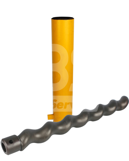 Par de parafusos 2L6 Putzmeister livre de manutenção foto