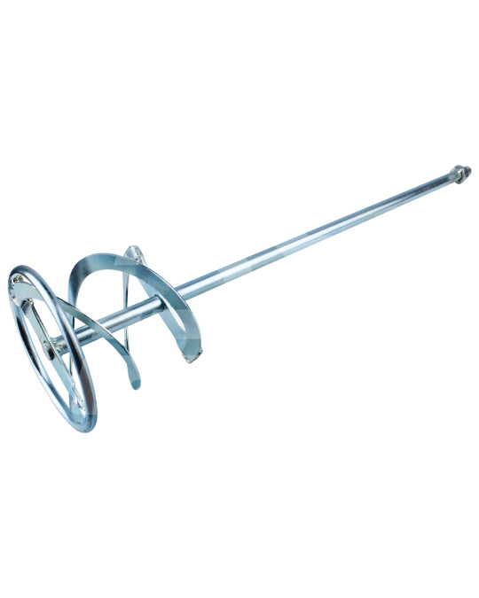 Mélangeur (mélangeur) d 12,5 mm 130x600 mm M14 en acier galvanisé double hélice Kubala photo