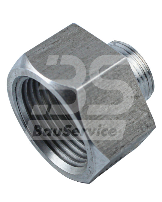 Riduzione per l'alloggiamento del filtro dell'aria del compressore Putzmeister P13 foto