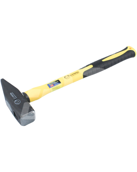 Молоток 800 г слесарный ручка стекловолокно Сталь 44006 фото