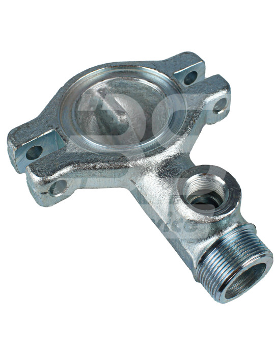 Flanșă inferioară tip D Putzmeister MP25 Original fără știfturi (fără manometru) foto