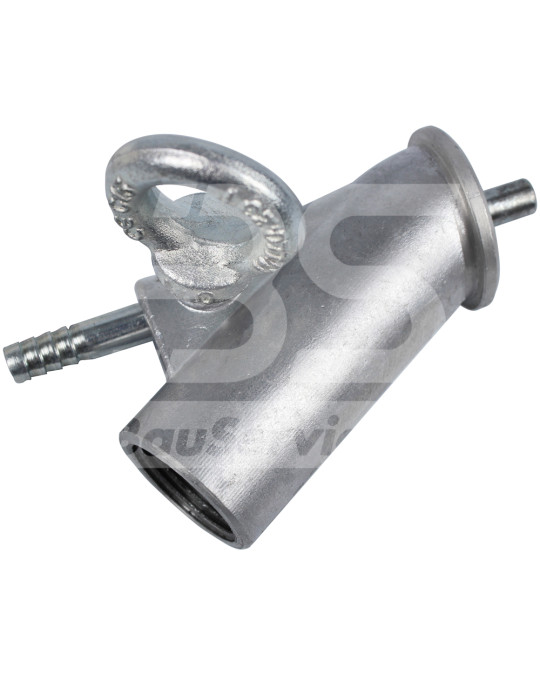 A szórófej 30°-os szögben döntött fotó