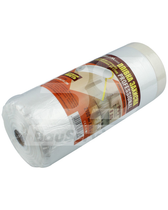 Film protector + cinta adhesiva 2,1x25 m 9 micras foto