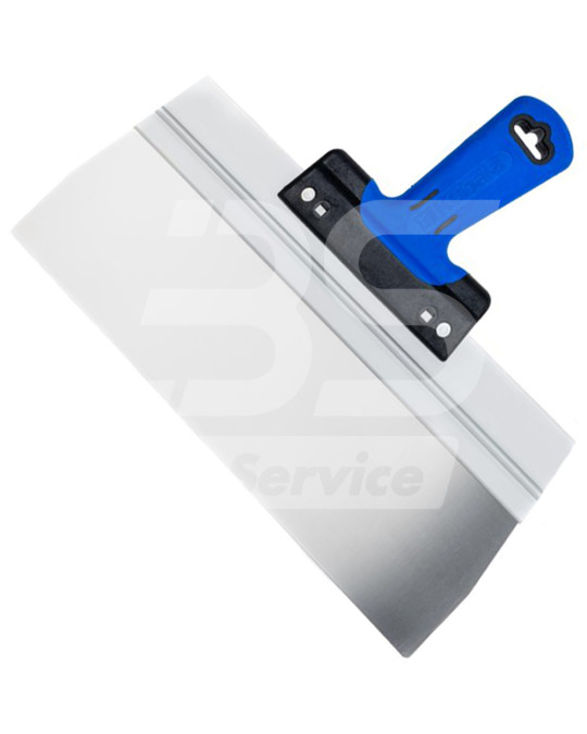 Spatula 600 mm -es homlokzat rozsdamentes acél gumi fogantyú Kubala fotó