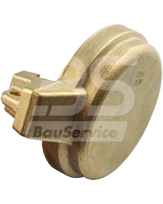 Stekker GEKA messing Putzmeister P13 foto