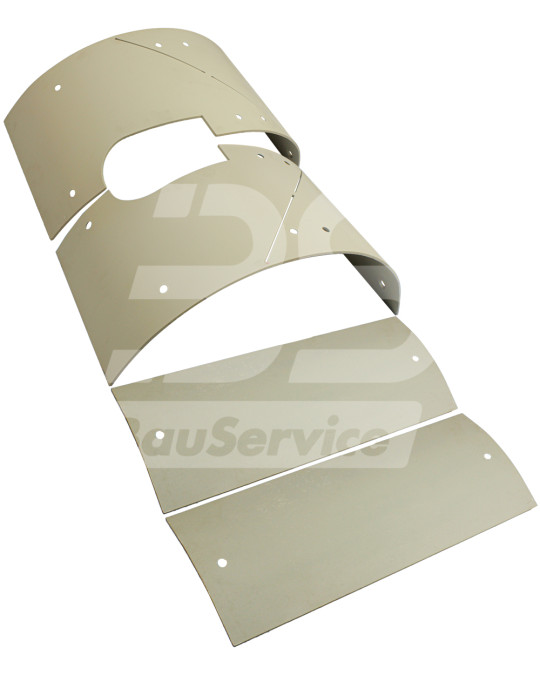 Piastra antiusura (set) Brinkmann 260/45/55 uscita centrale foto