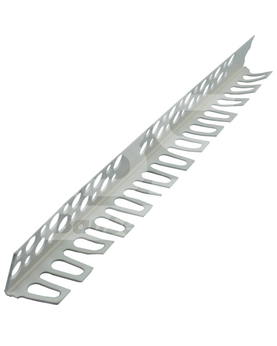 Кутник арочний пластиковий для шпаклівки 2,5 м фото