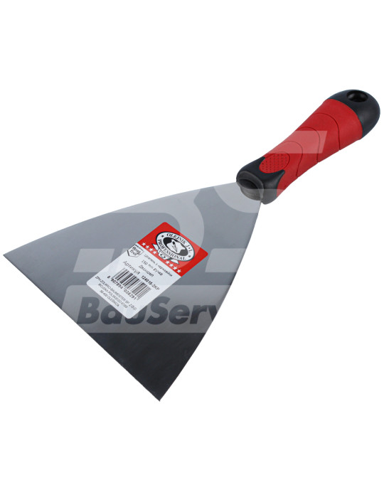 Espátula cabo de borracha de aço inoxidável 150 mm 2KP Olejnik foto