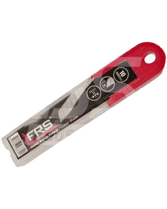 Ersatzklingen für Messer 18 mm 10 Stück FRS Foto