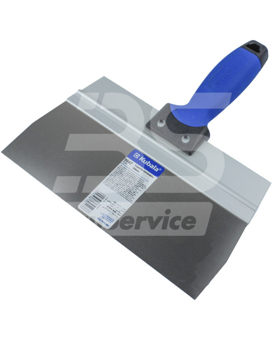 Spatola 250 mm manico in acciaio inox gommato blu G-15 Kubala (0547) foto