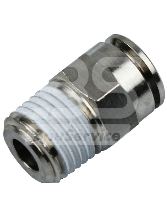 Acoplamento rápido rosca macho 8 mm 1/4" foto