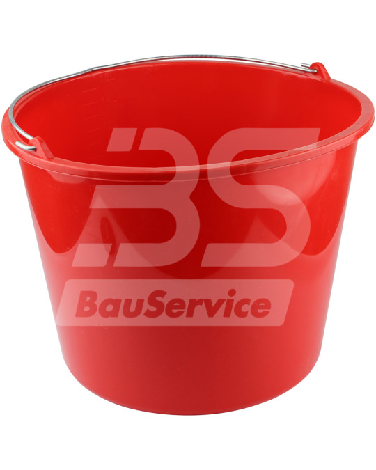 Găleată din plastic 16 l MASTAR ORIGINAL roșu foto