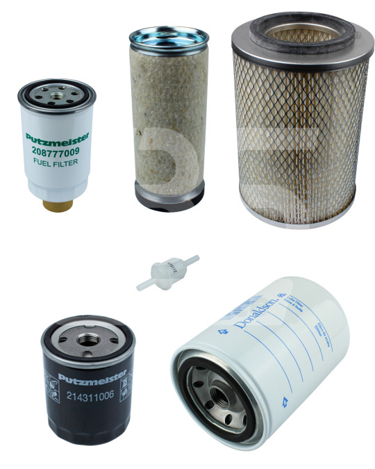 Set filtri Putzmeister 2230/2240/2242 Mixokret M240 bicilindrico foto