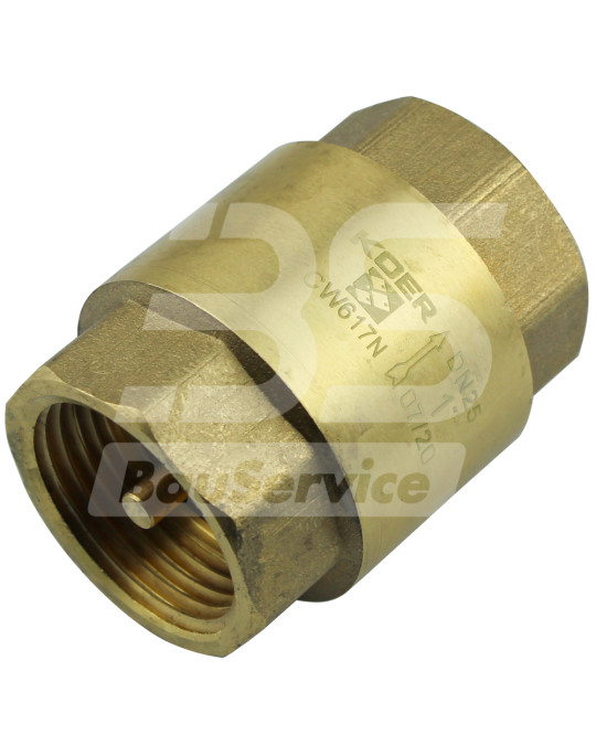 Valvola di ritegno Vaive J.G 1" stelo in ottone foto