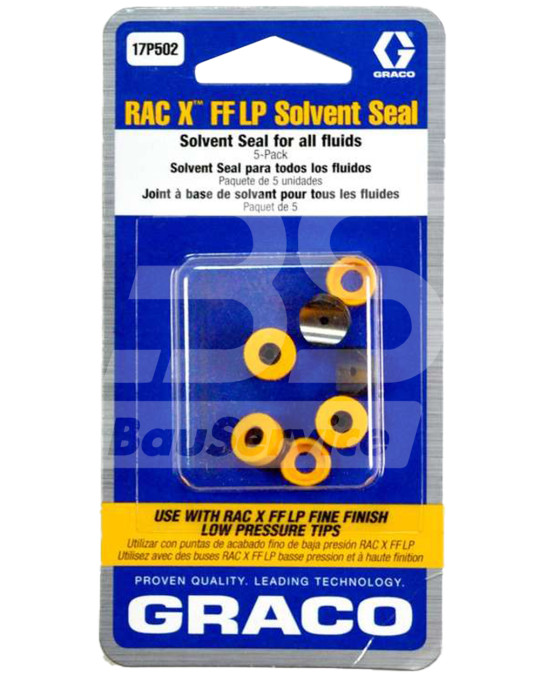 GRACO FF LP Düsendichtung (für lösungsmittelhaltige Materialien) 1 Stück Original Foto