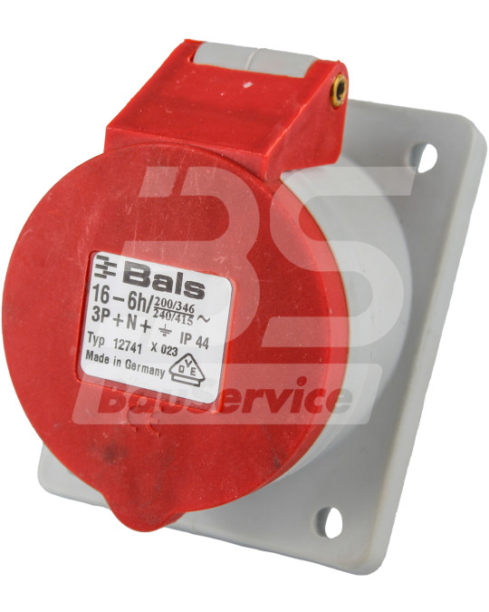 Priză motor 5x16A (MT) PFT unghiular foto