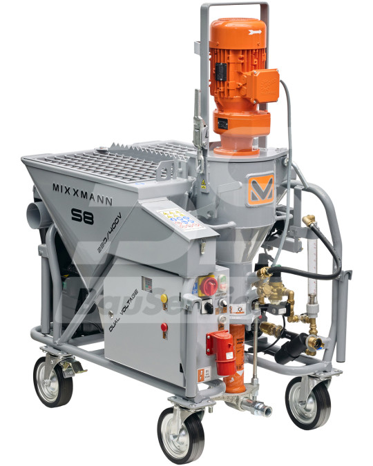 Plaster machine MIXXMANN S8 230/400 V Reinforced photo