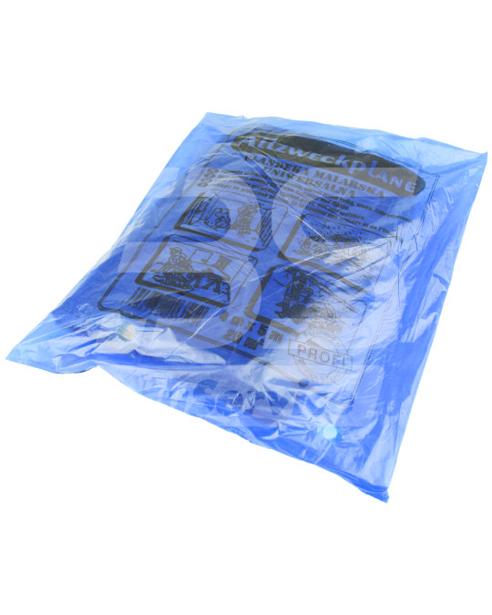 Плівка захисна 4х5 м 40 мкм синя фото