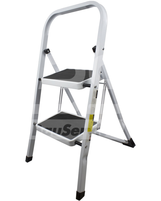 Steel ladder 2 steps (with anti-slip coating) photo