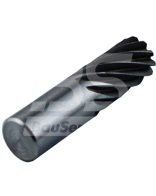 Tandwiel Z-10 op de motorrotor van de invoertrommel van de LENZE-bunker foto