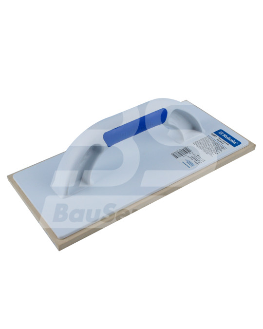 Kunststof rasp 140x280 mm sponsachtige witte rubberen spons (ABS) Kubala foto