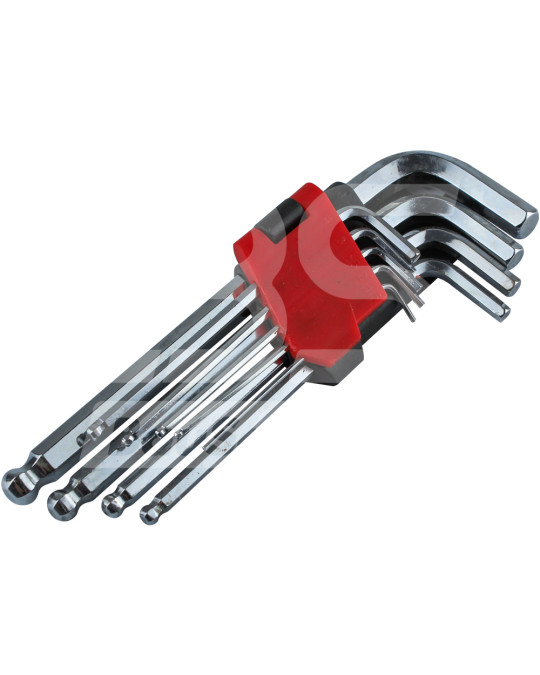 Hex Keys 9 DCS gömb alakú yato halmaza fotó