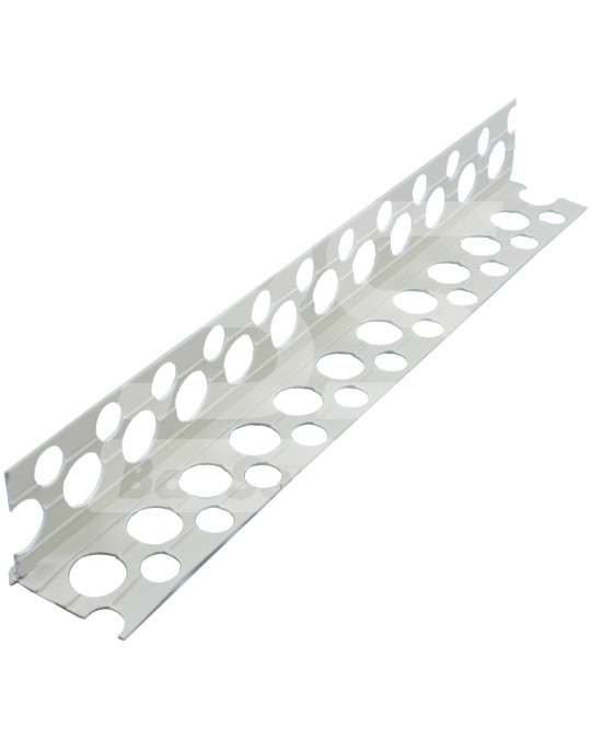 Кутник під штукатурку пластик 6 мм 3 м (GP) фото