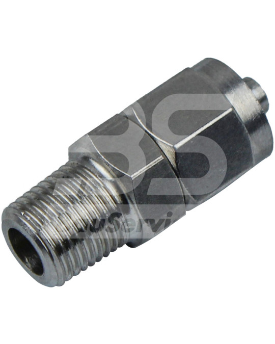 Snelkoppeling 6 mm 1/8" buitendraad (klemconus) Putzmeister Origineel foto