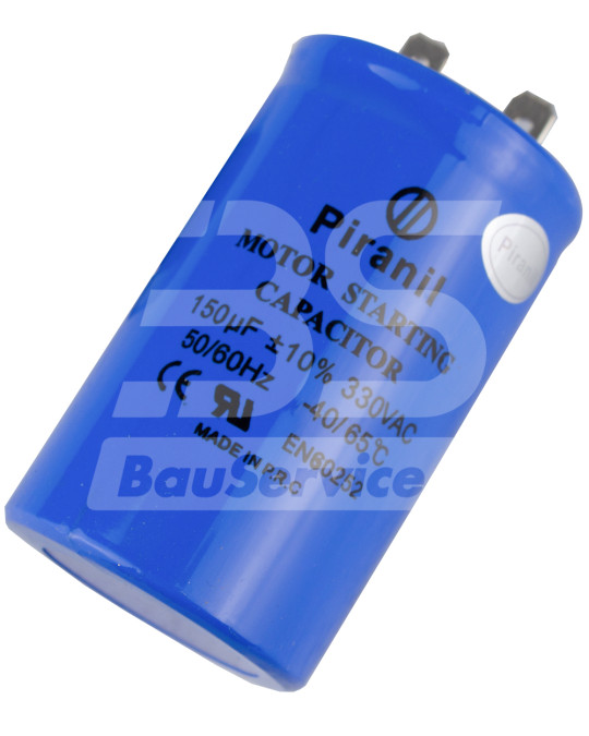 Конденсатор затиральної машини MIXXMANN d 600 мм 150мкФ 330V фото