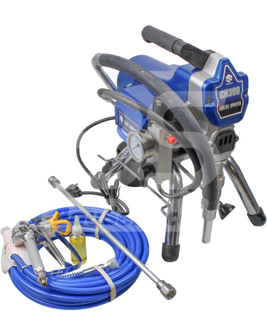 Pulverizador de tinta sem ar pistão charhs ch390 foto