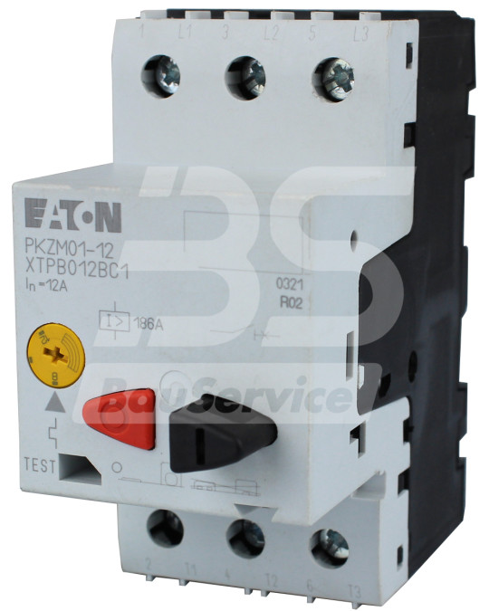 Motorschutzschalter 0-12A PKZM 01-12 Eaton (Taster) Foto