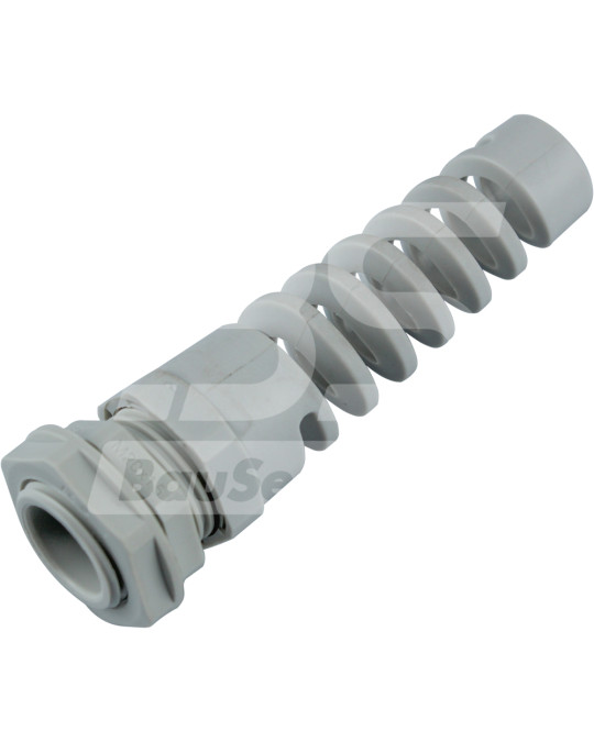 Kabeleinführung mit Stoßdämpfer M20x1,5 BS Grau Foto