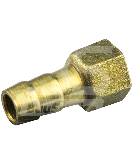 Union 1/4" binnendraad d 10 mm foto