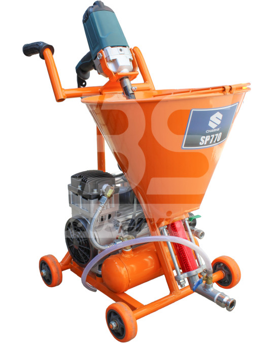 Estação de massa de gesso de tinta charhs sp770 foto