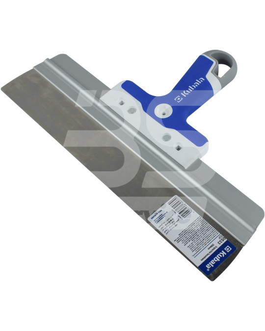 Szpatułka 350 mm rękojeść elewacyjna ze stali nierdzewnej gumowana niebieska Kubala (0533) zdjęcie