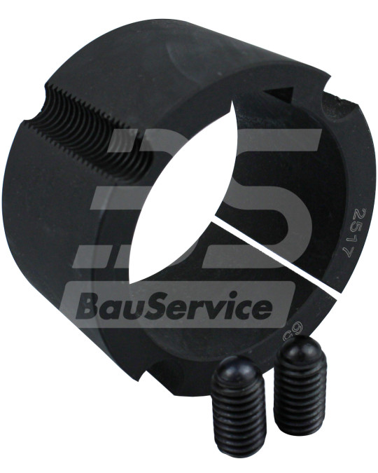 Bucha cônica 2517/65 polia de correia de acionamento de tambor 2-2xSP A DW=224 Putzmeister M740 foto